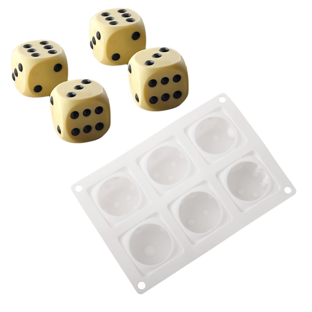Kitchen Design For Baking - 6-Cell Cube Mousse Cake Mould Dice