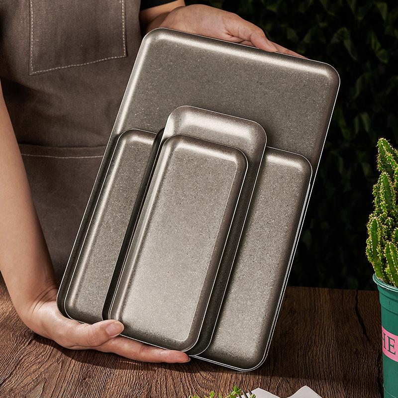 Cake Board Round - Taca kwadratowa ze stali nierdzewnej 304