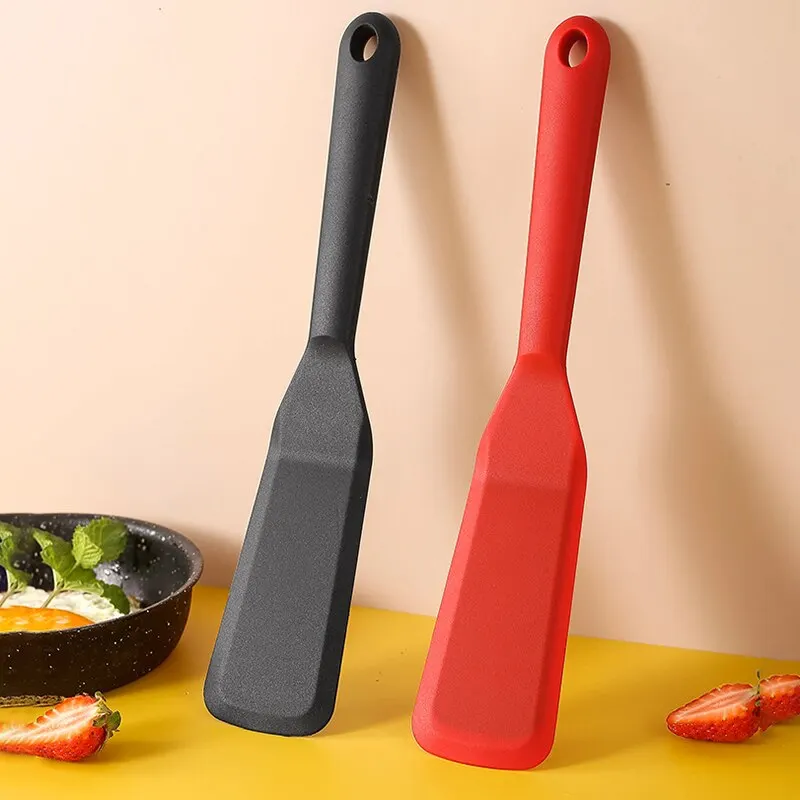 Kitchen Baking Utensils - Zestaw 3 elastycznych silikonowych szpatułek, nieprzywierająca