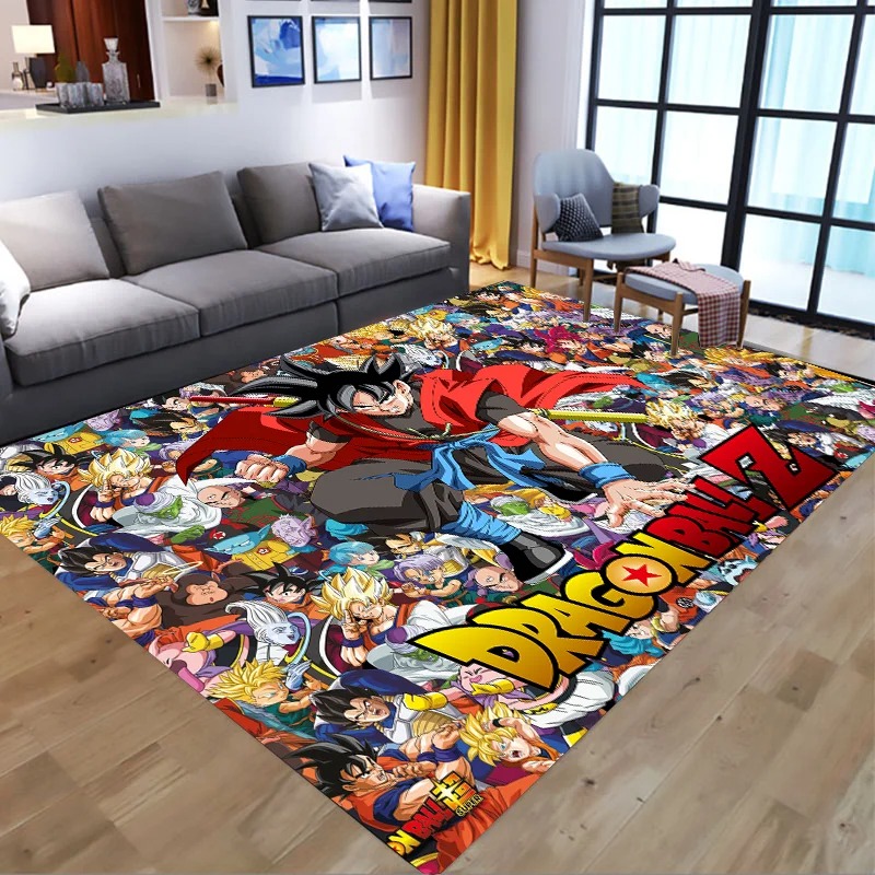 Kitchen Baking Tray - Dywanik łazienkowy antypoślizgowy Dragon Ball, flanelowy