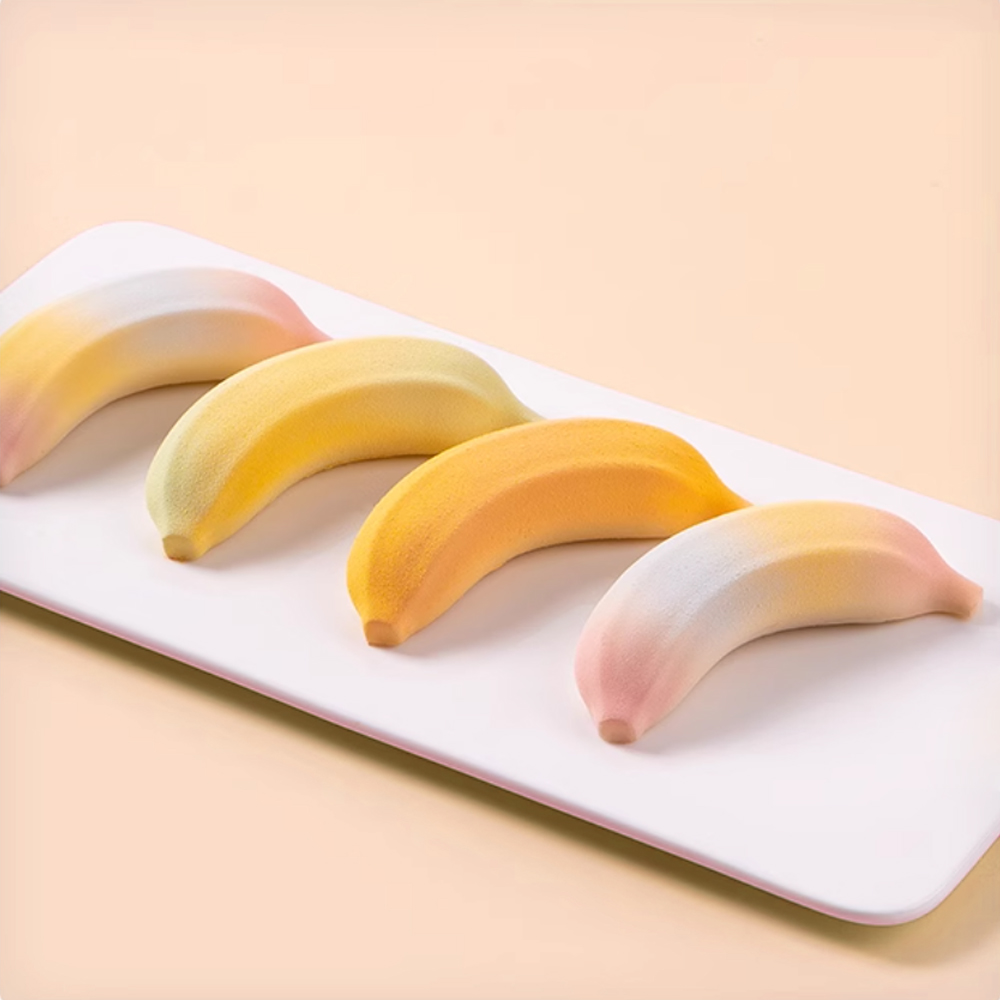 Kitchen Design For Baking - 6 lub 12 komórek Banana Design