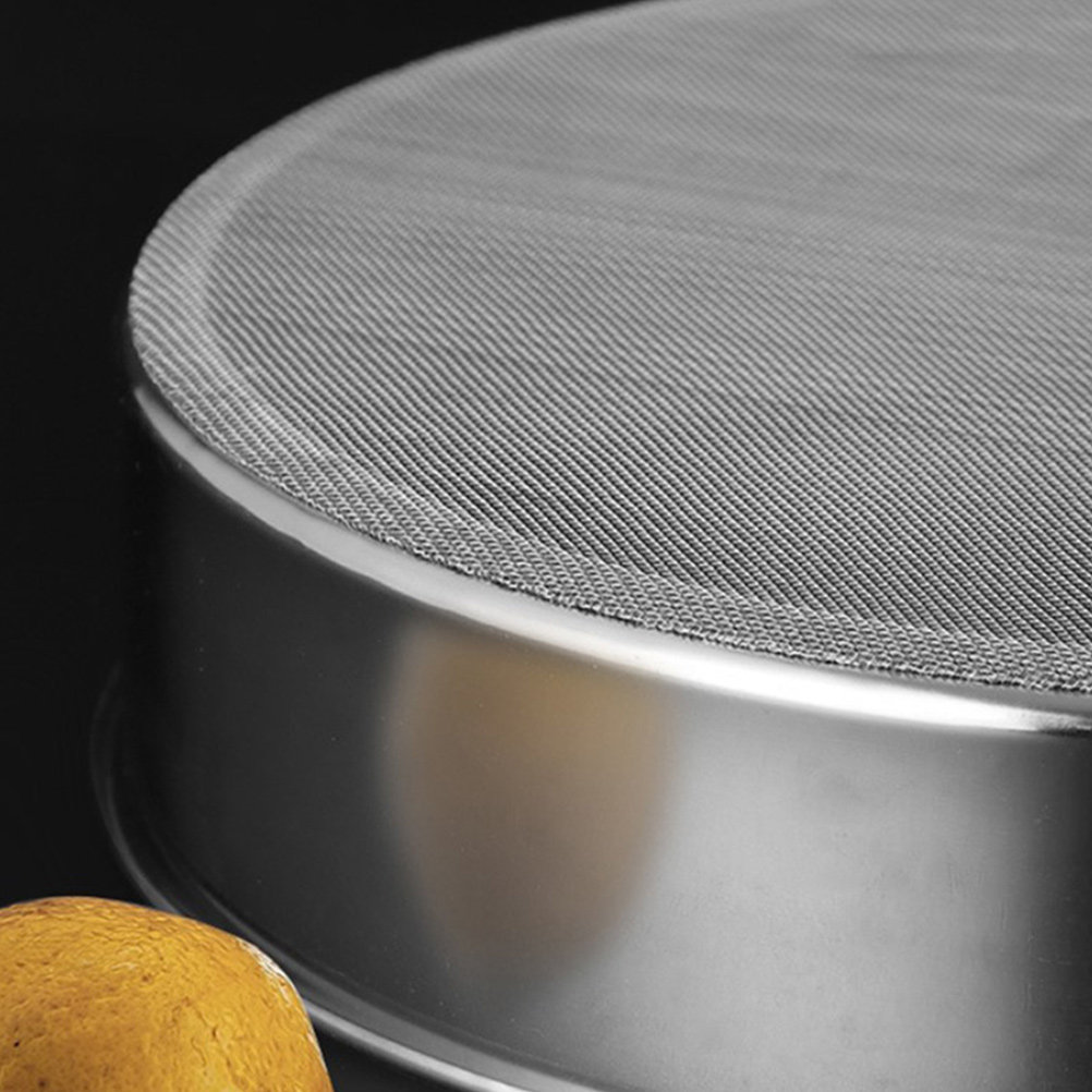 Kitchen Baking Utensils - Zestaw 3 przesiewaczy do mąki ze