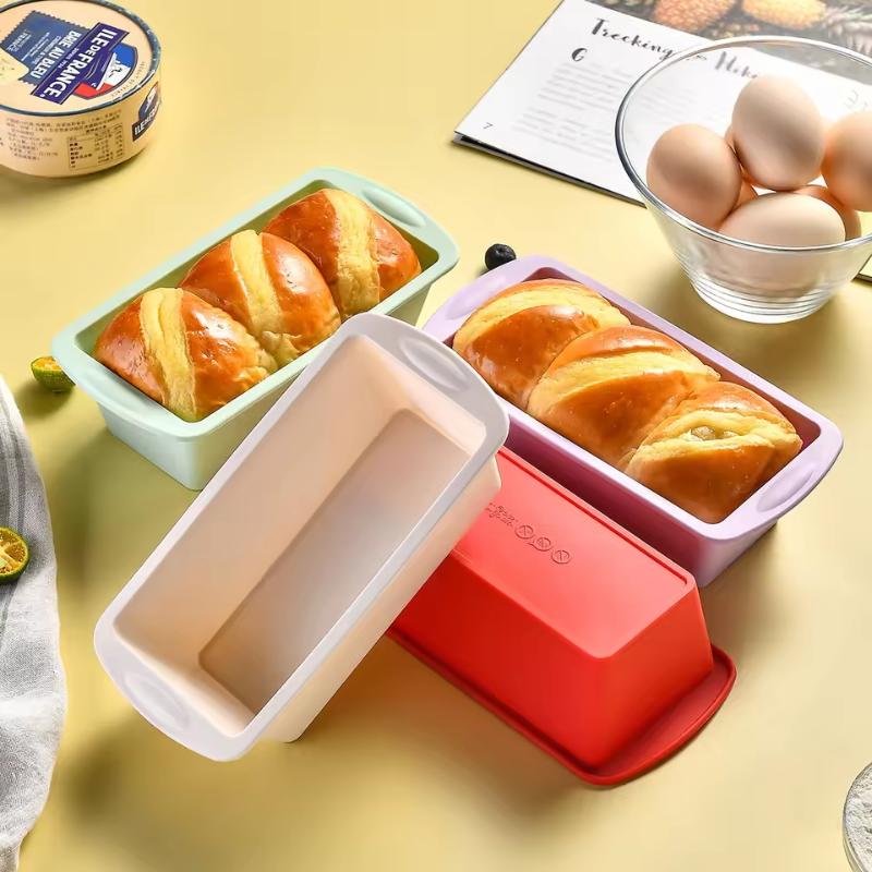 Kitchen Baking Pan - 1/4 szt. Domowa prostokątna forma silikonowa