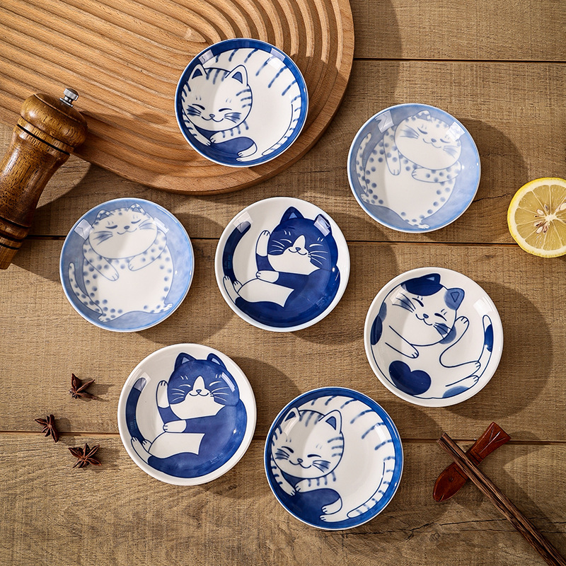 Cake Board Round - Japoński styl Ceramiczny talerz deserowy z