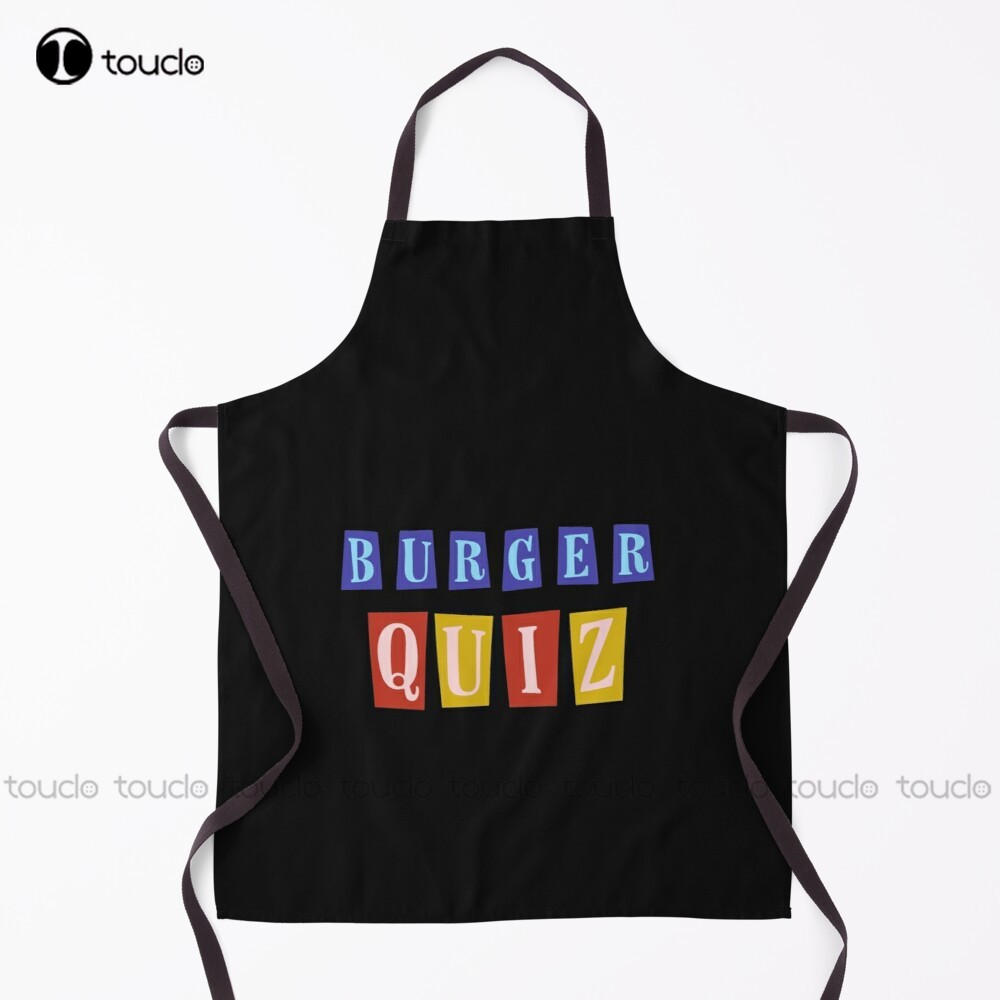 Kitchen Quiz - Burger Quiz fartuch kelner fartuch spersonalizowane