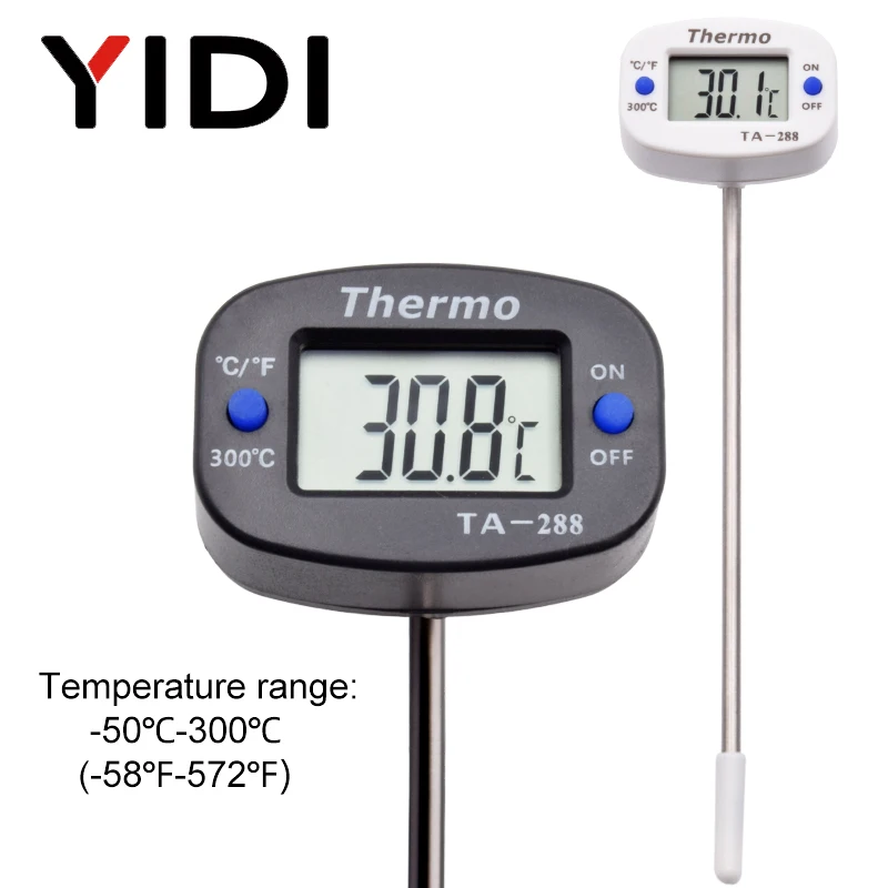 Kitchen Quiz - TA288 LCD cyfrowy termometr do żywności