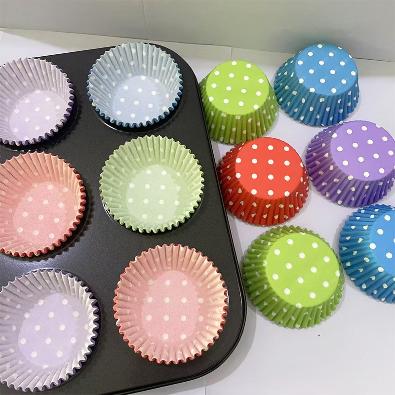 Kitchen Baking Mat - 100/200 szt. Papierowe foremki do ciast