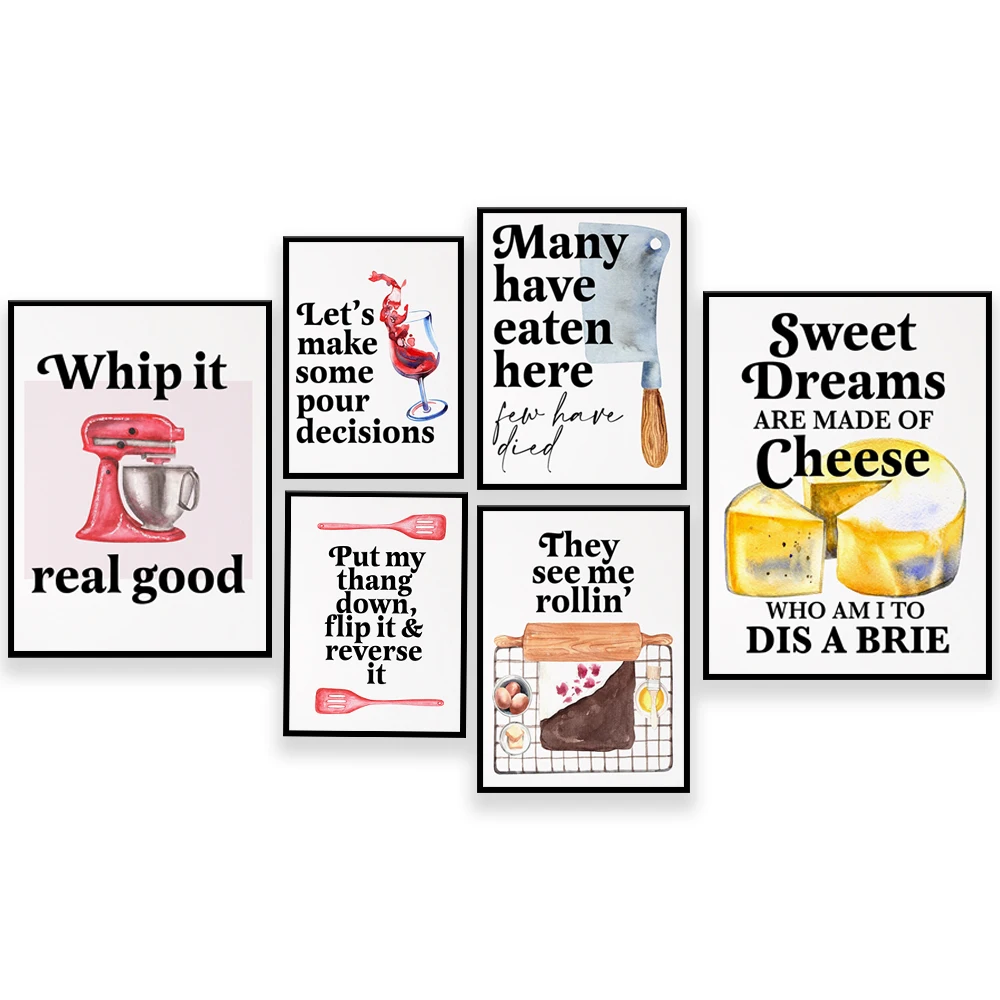 Zabawne cytaty o pieczeniu, pl – Kitchen Baking Wall Art recenzja i cena