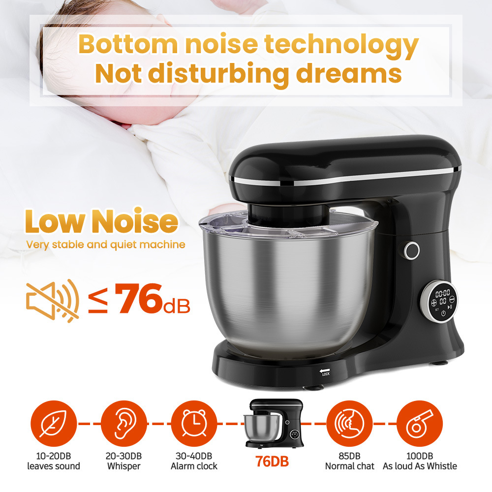 Mikser stojący 5L, 1500W, elek – Stand Mixer Bowl recenzja i cena