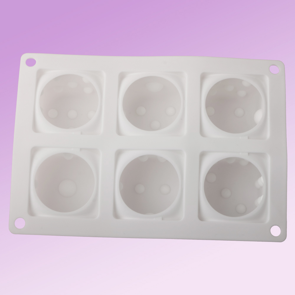 6-Cell Cube Mousse Cake Mould  – Kitchen Design For Baking recenzja i cena