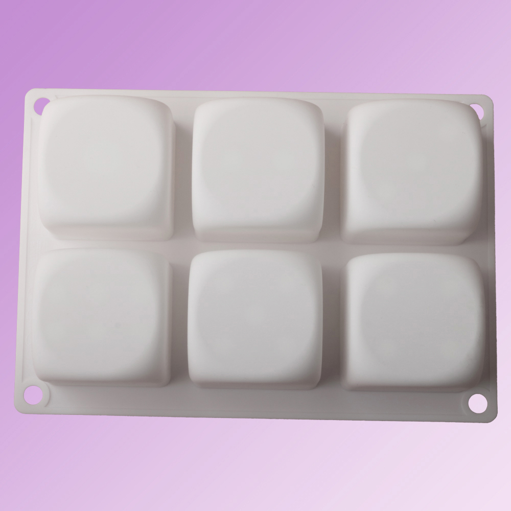 6-Cell Cube Mousse Cake Mould  – Kitchen Design For Baking recenzja i cena