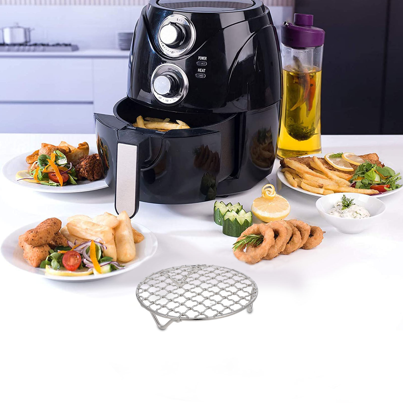 Okrągła siatka do grillowania  – Cooling Rack Wire recenzja i cena