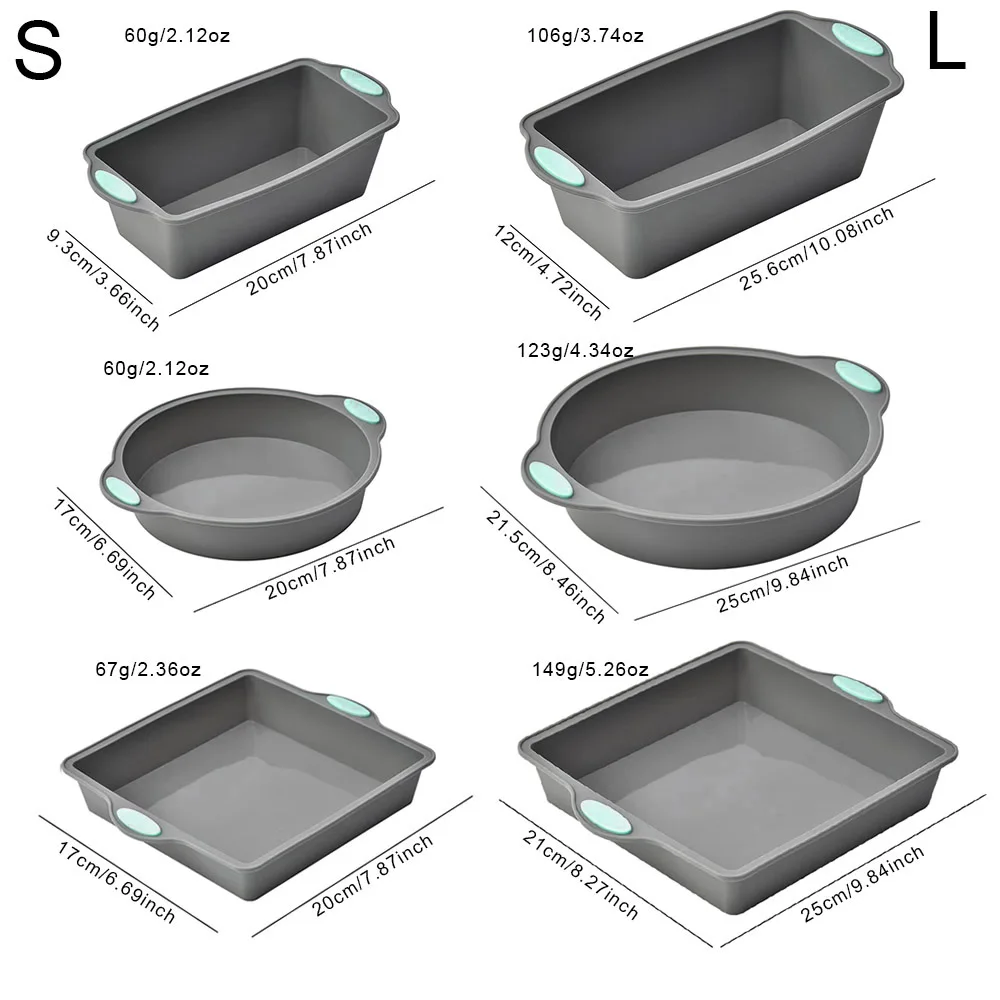 Szara, żaroodporna silikonowa  – Kitchen Baking Utensils recenzja i cena
