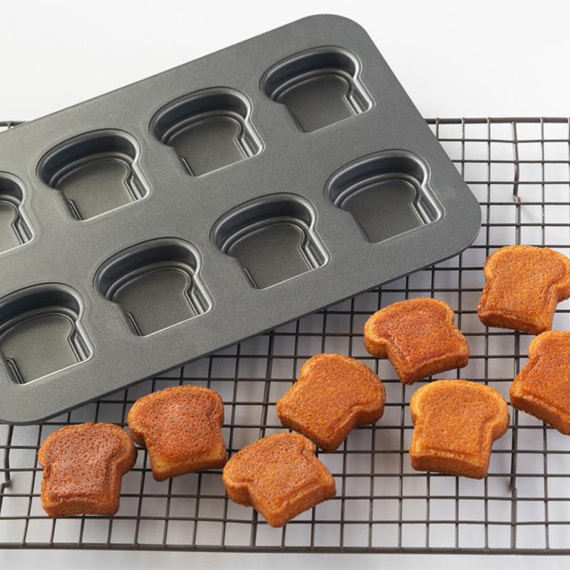 8 wgłębień do chleba tostowego – Kitchen Baking Pan recenzja i cena
