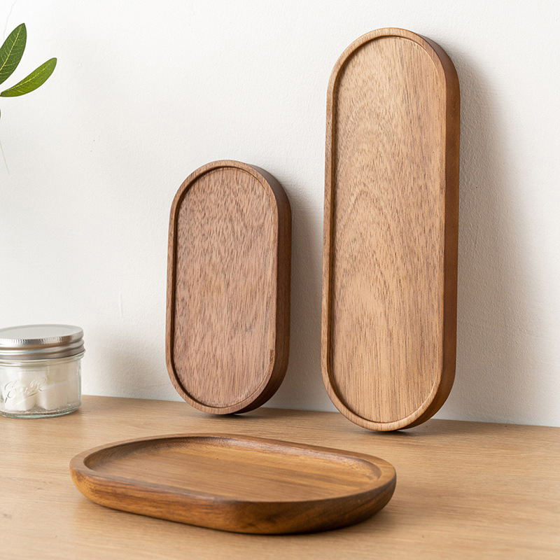 Taca na jedzenie z litego drew – Cake Board Round recenzja i cena