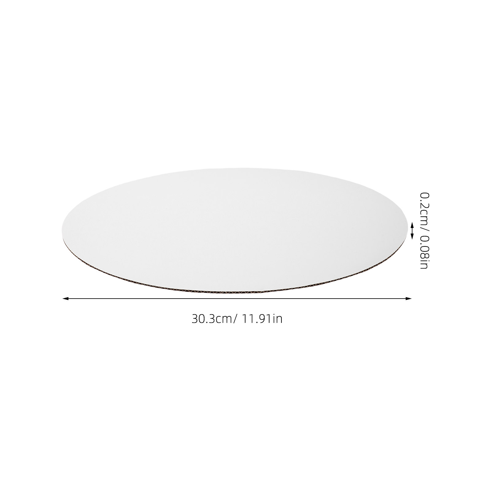 25 szt. Białe okrągłe podkładk – Cake Board Round recenzja i cena