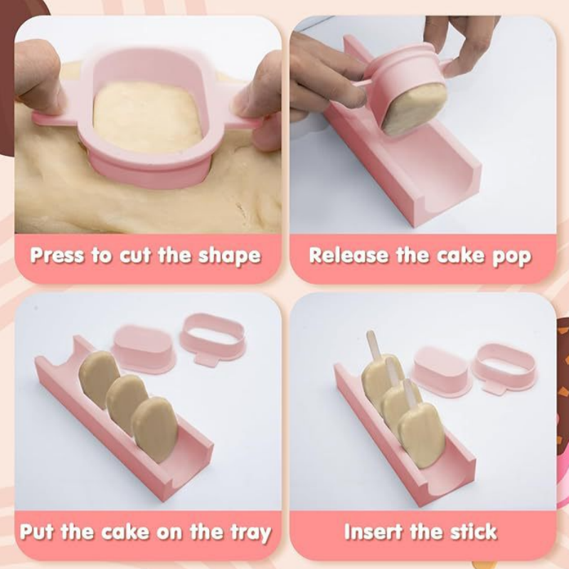 Zestaw foremek do cake popsów  – Kitchen Baking Tray recenzja i cena