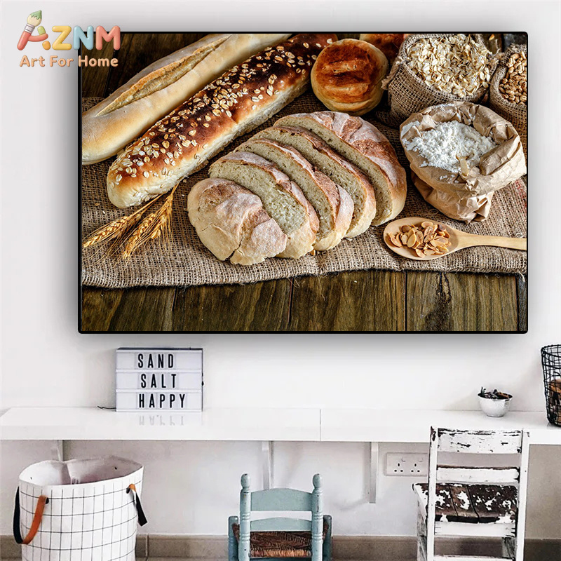 AZNM Realistyczny Obraz z Moty – Kitchen Baking Wall Art recenzja i cena