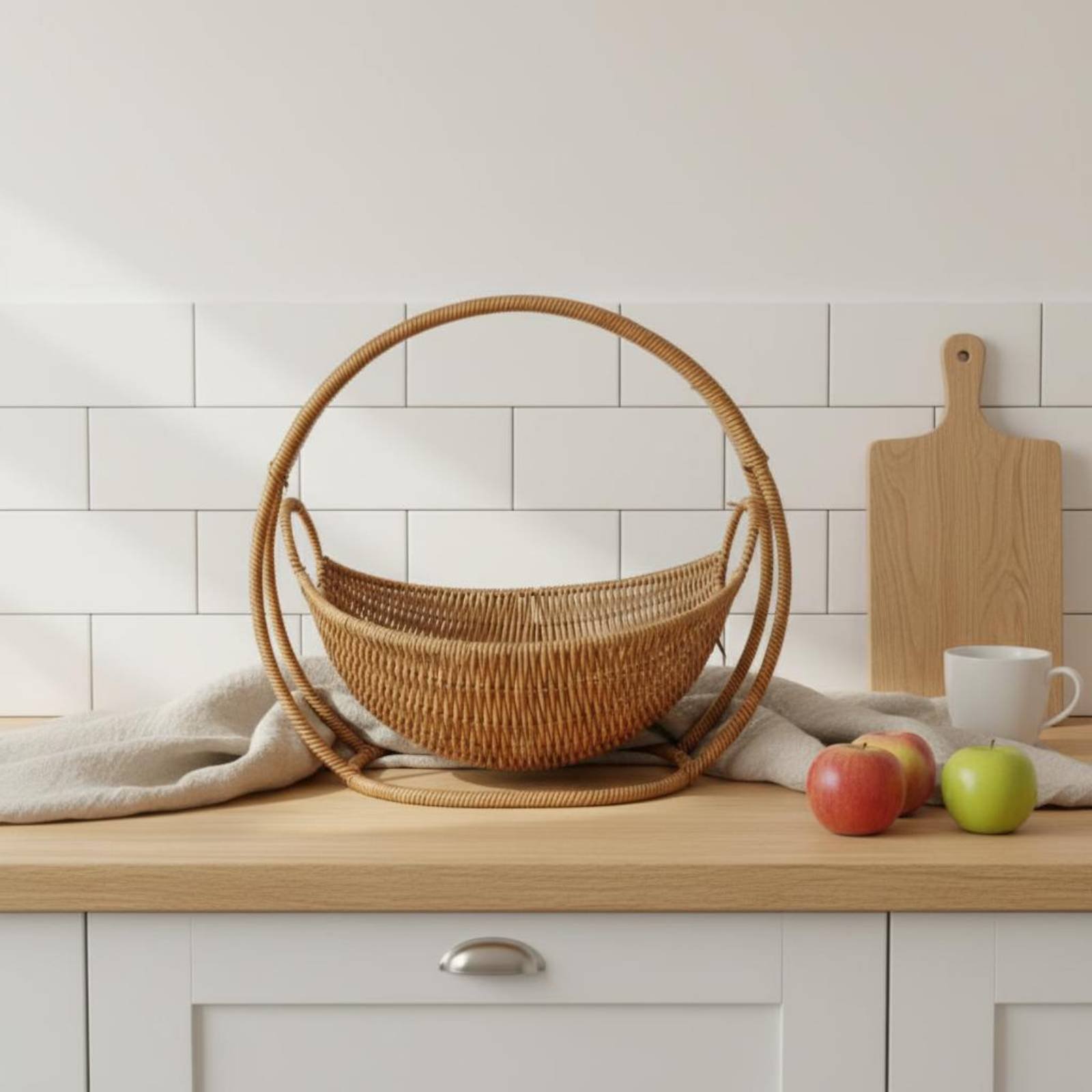 Koszyk na chleb w kształcie ko – Kitchen Design For Baking recenzja i cena