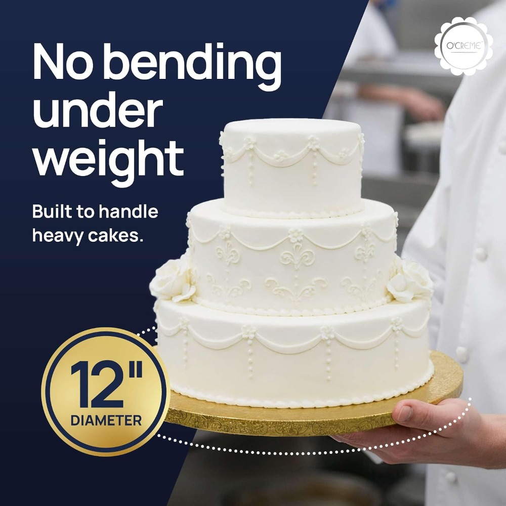 O'creme Podkładki pod torty, o – Cake Board Round recenzja i cena