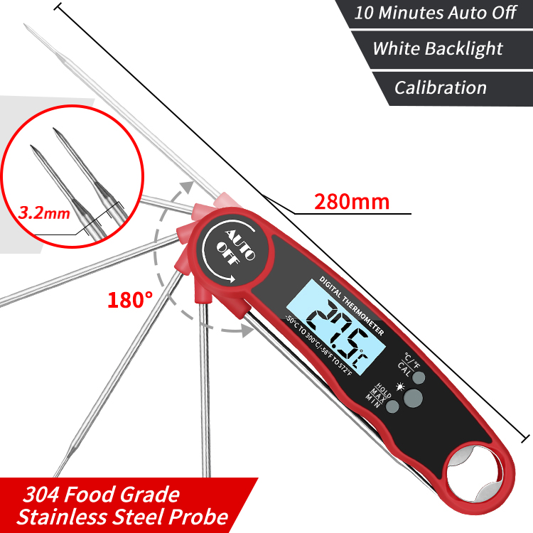 Termometr cyfrowy do żywności  – Kitchen Baking Tools recenzja i cena