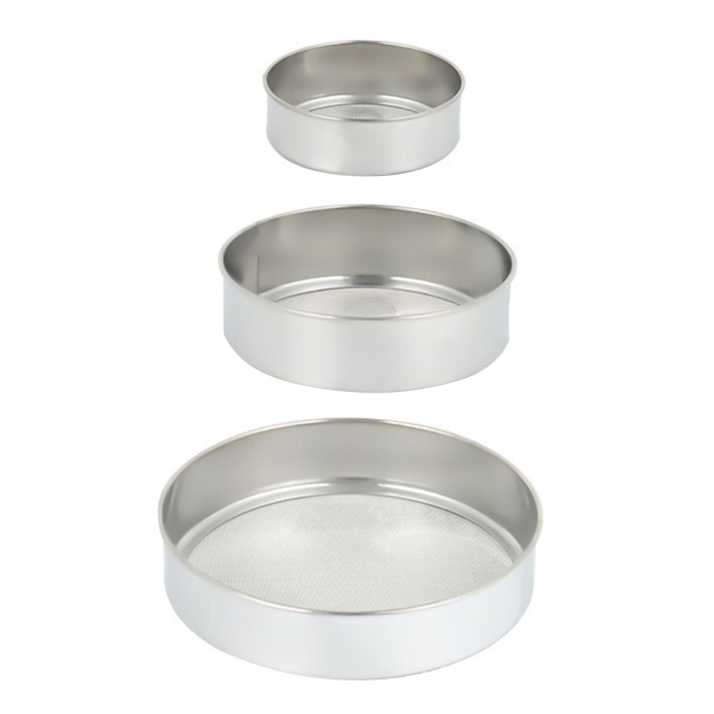 Zestaw 3 przesiewaczy do mąki  – Kitchen Baking Utensils recenzja i cena