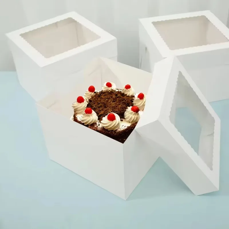 2/4/6 szt. Białe pudełka pieka – Kitchen Baking Tools recenzja i cena