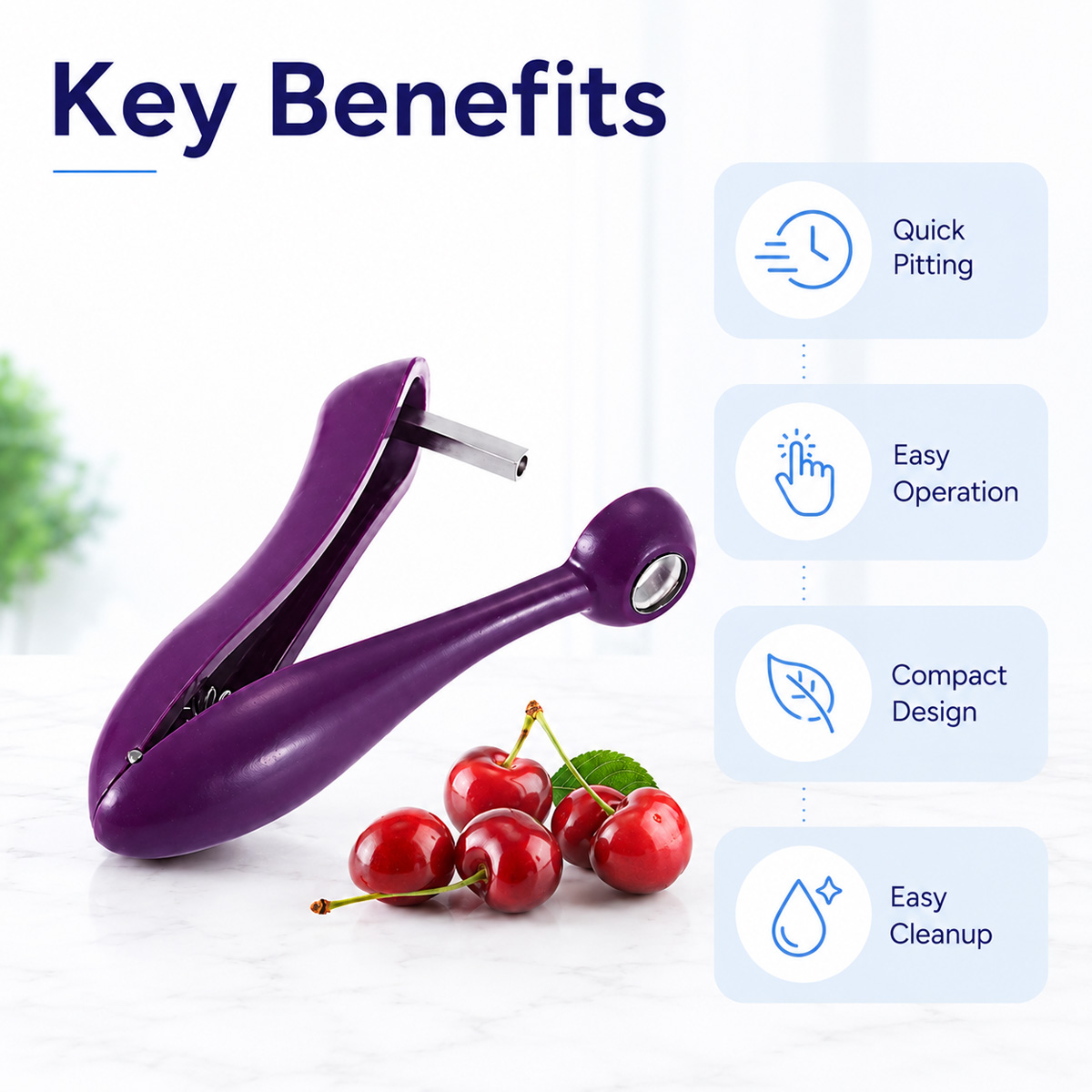 Ręczny wykrawacz do pestek wiś – Kitchen Baking Tools recenzja i cena