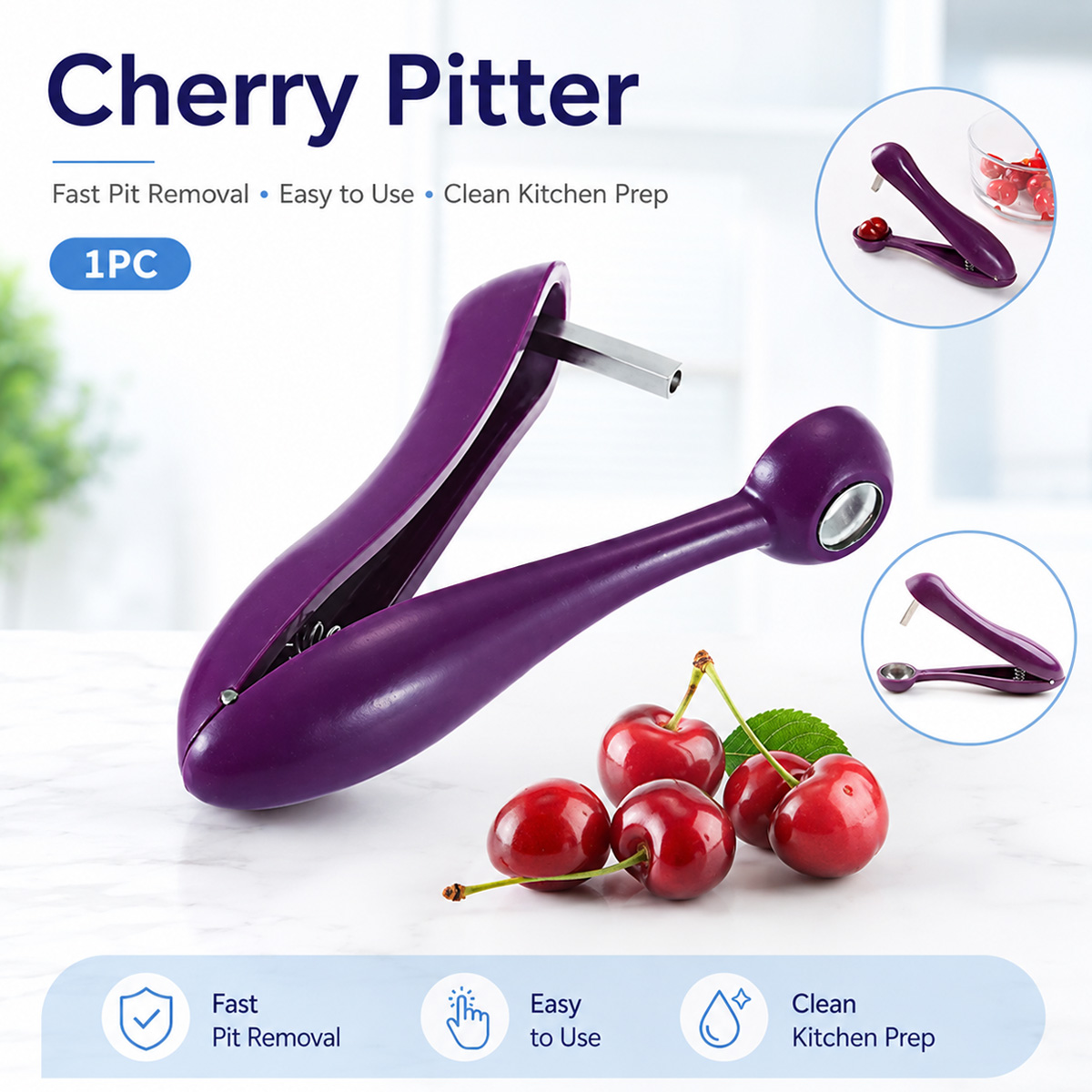 Ręczny wykrawacz do pestek wiś – Kitchen Baking Tools recenzja i cena