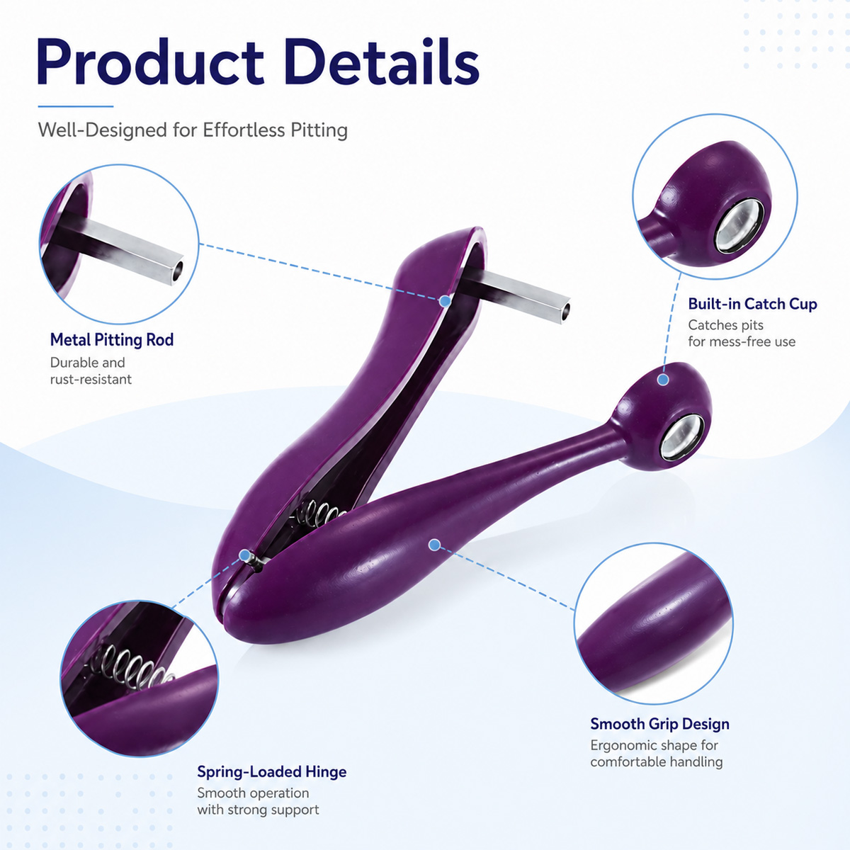 Ręczny wykrawacz do pestek wiś – Kitchen Baking Tools recenzja i cena
