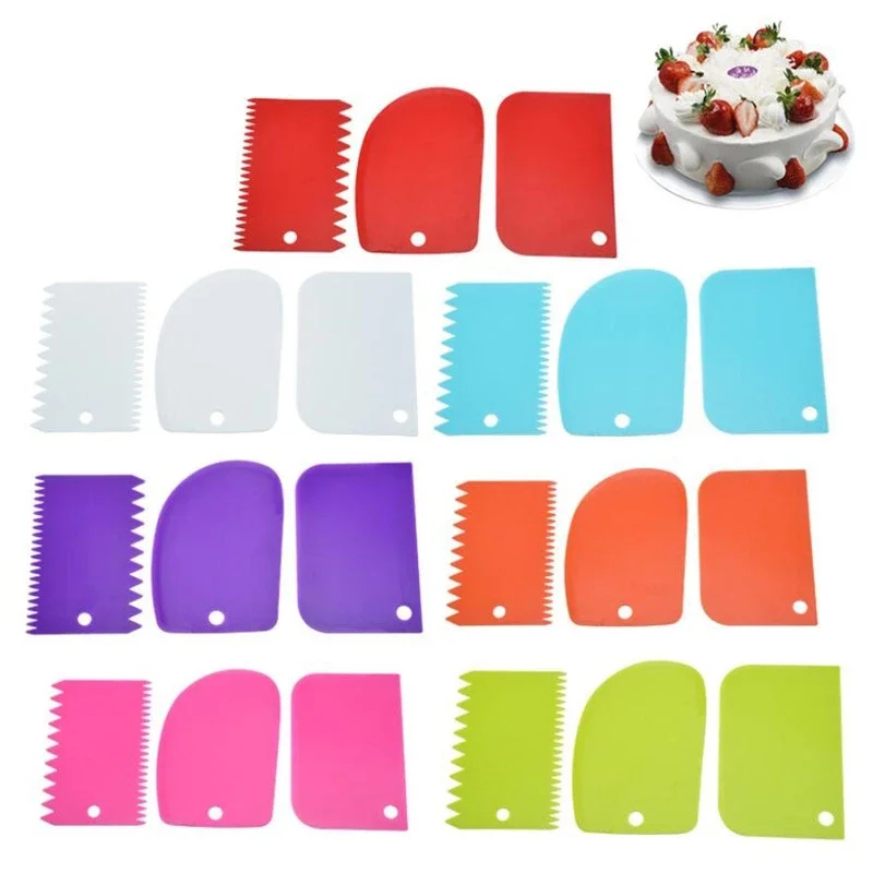 3 SZT. Skrobak do kremu, wygła – Kitchen Baking Tools recenzja i cena