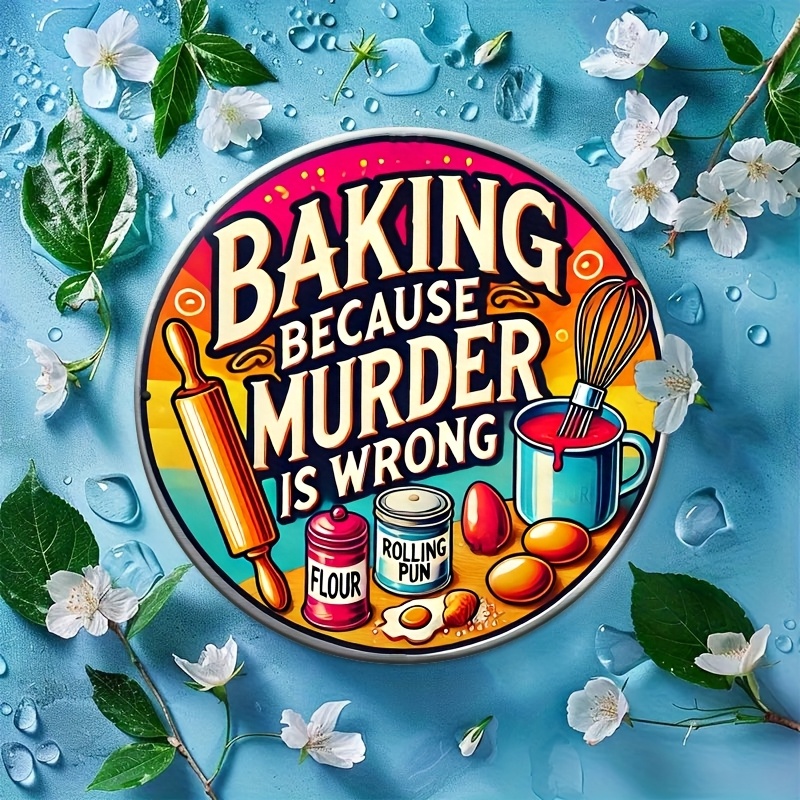 Tabliczka z cynku HD, Pieczeni – Kitchen Baking Wall Art recenzja i cena