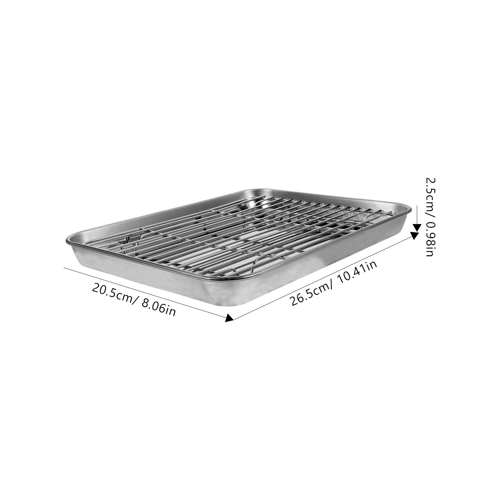 Zestaw 2 sztuk: Blacha do piec – Cooling Rack Wire recenzja i cena