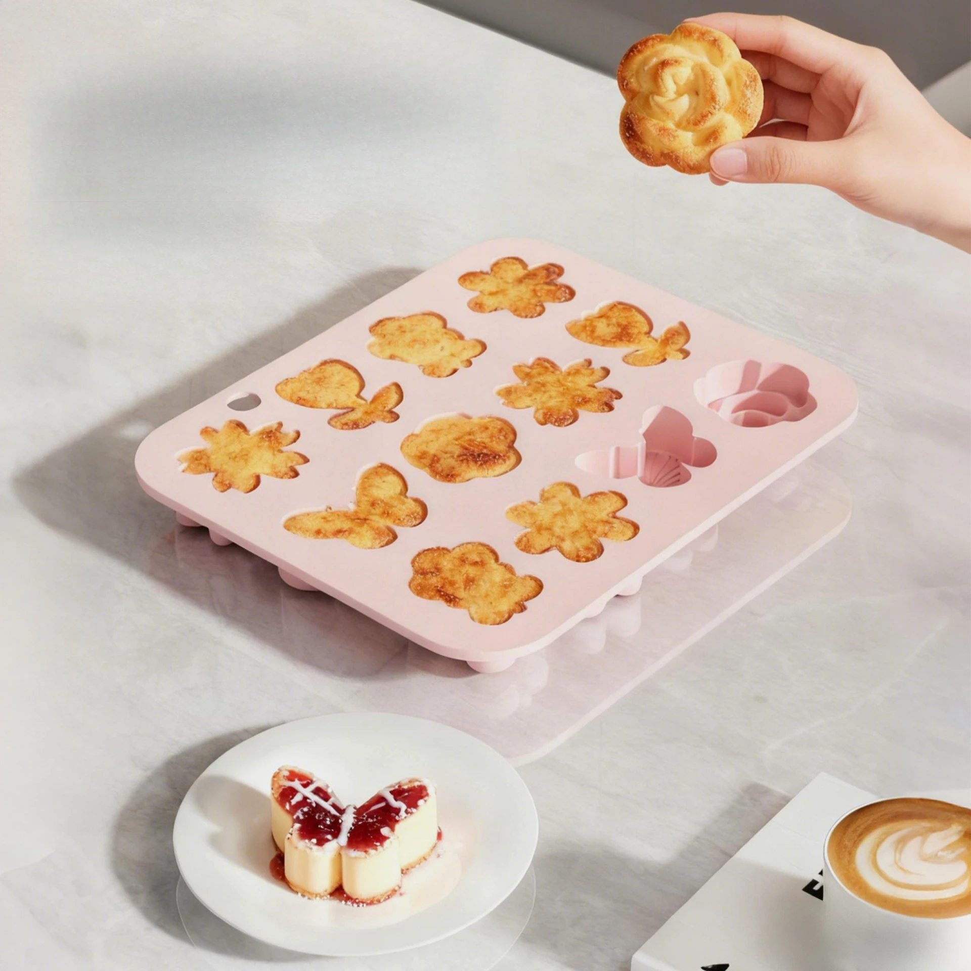 Silikonowa forma do ciasta w k – Kitchen Baking Tray recenzja i cena