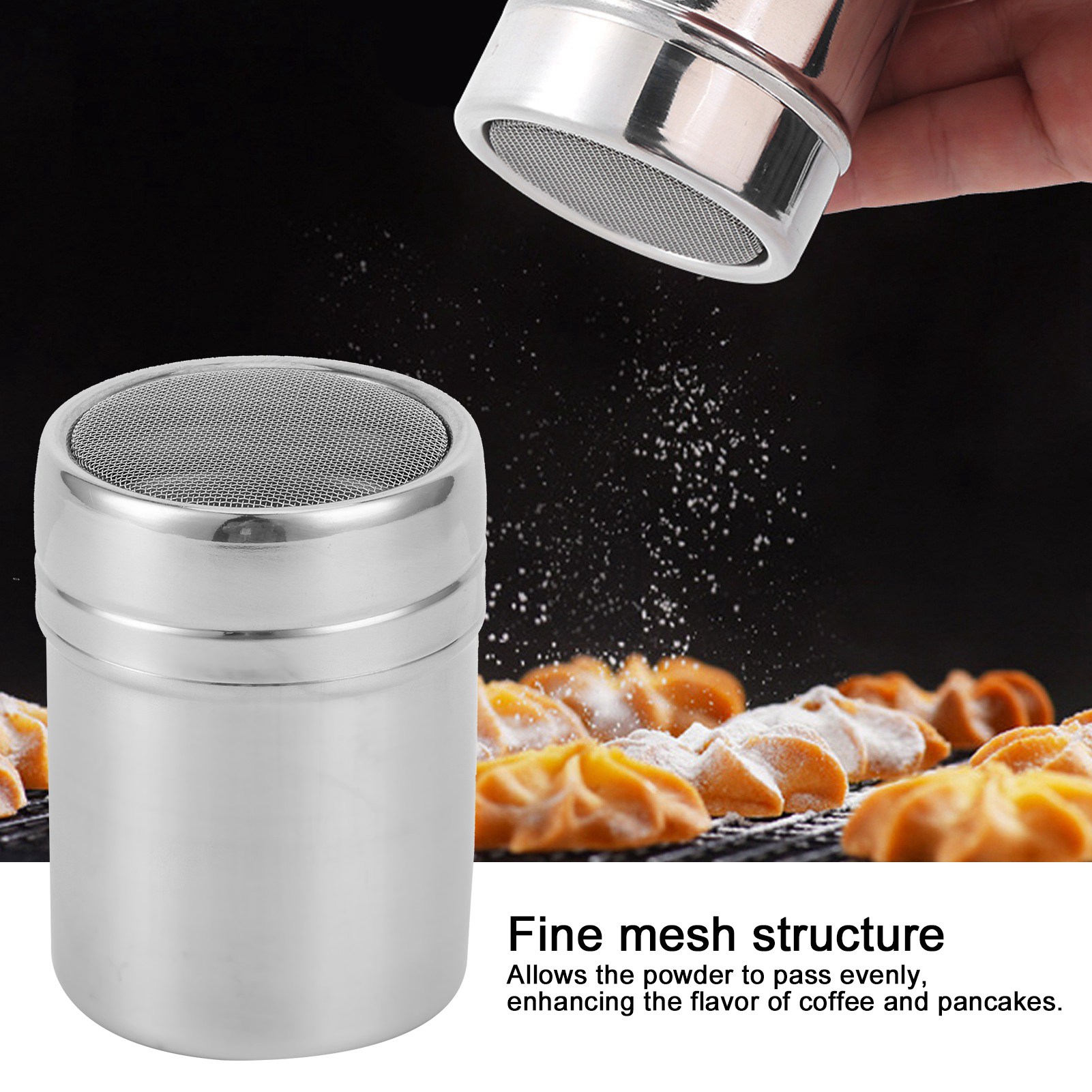 Siatka do proszku z drobnymi o – Baking Powder Kitchen recenzja i cena
