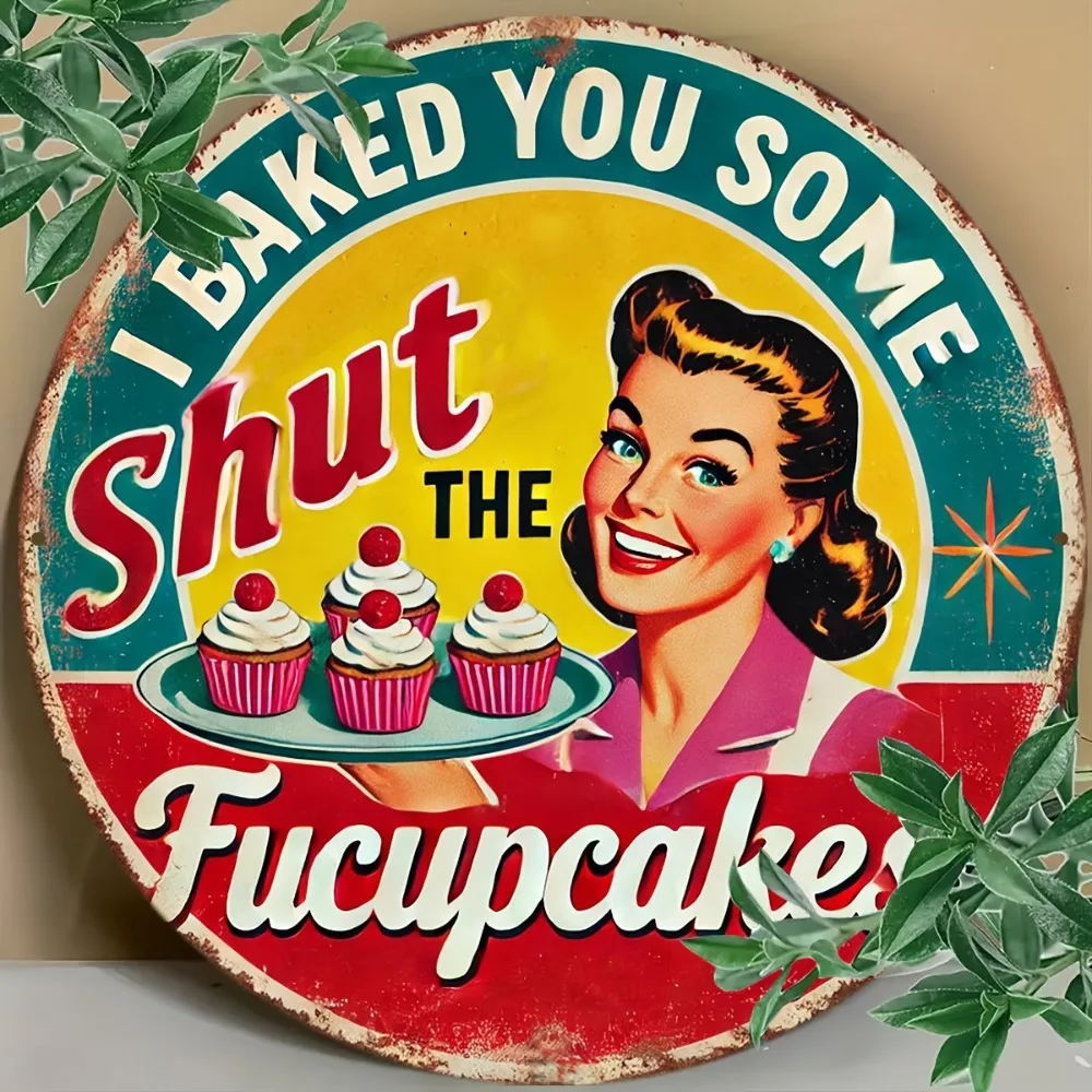 Metalowy szyld z wysokiej jako – Kitchen Baking Wall Art recenzja i cena
