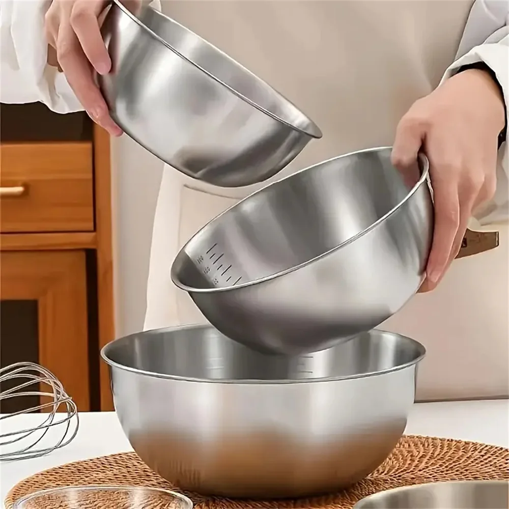 Zestaw 1-3 misek ze stali nier – Stand Mixer Bowl recenzja i cena