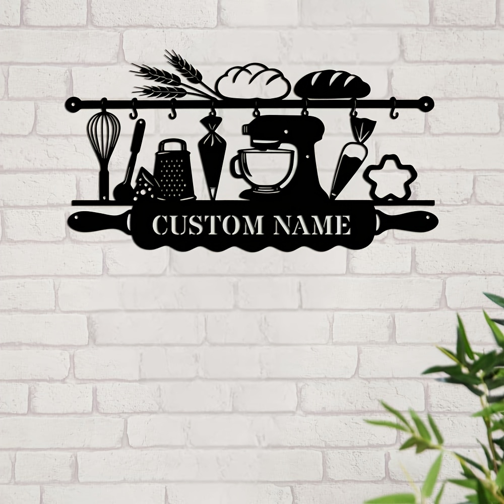 Personalizowana żelazna dekora – Kitchen With Baking Area recenzja i cena