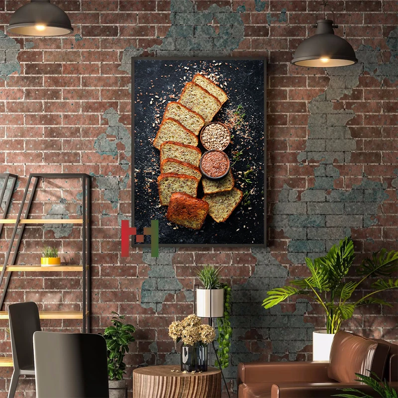 Kuchnia Jedzenie Tablica Chleb – Kitchen Baking Wall Art recenzja i cena