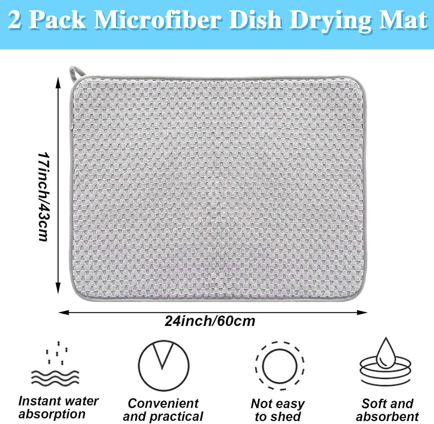 2 sztuki mat do suszenia naczy – Kitchen Baking Counter recenzja i cena