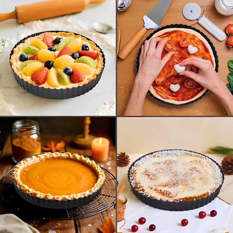 1 szt. Forma do tarty z wyjmow – Kitchen Baking Pan recenzja i cena